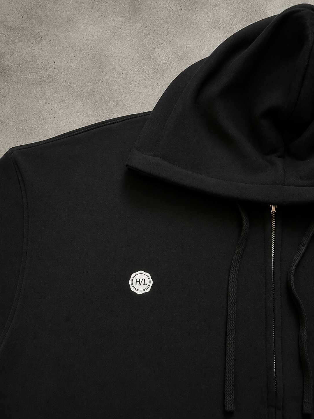 H/L Stamp Zip-Up Hoodie