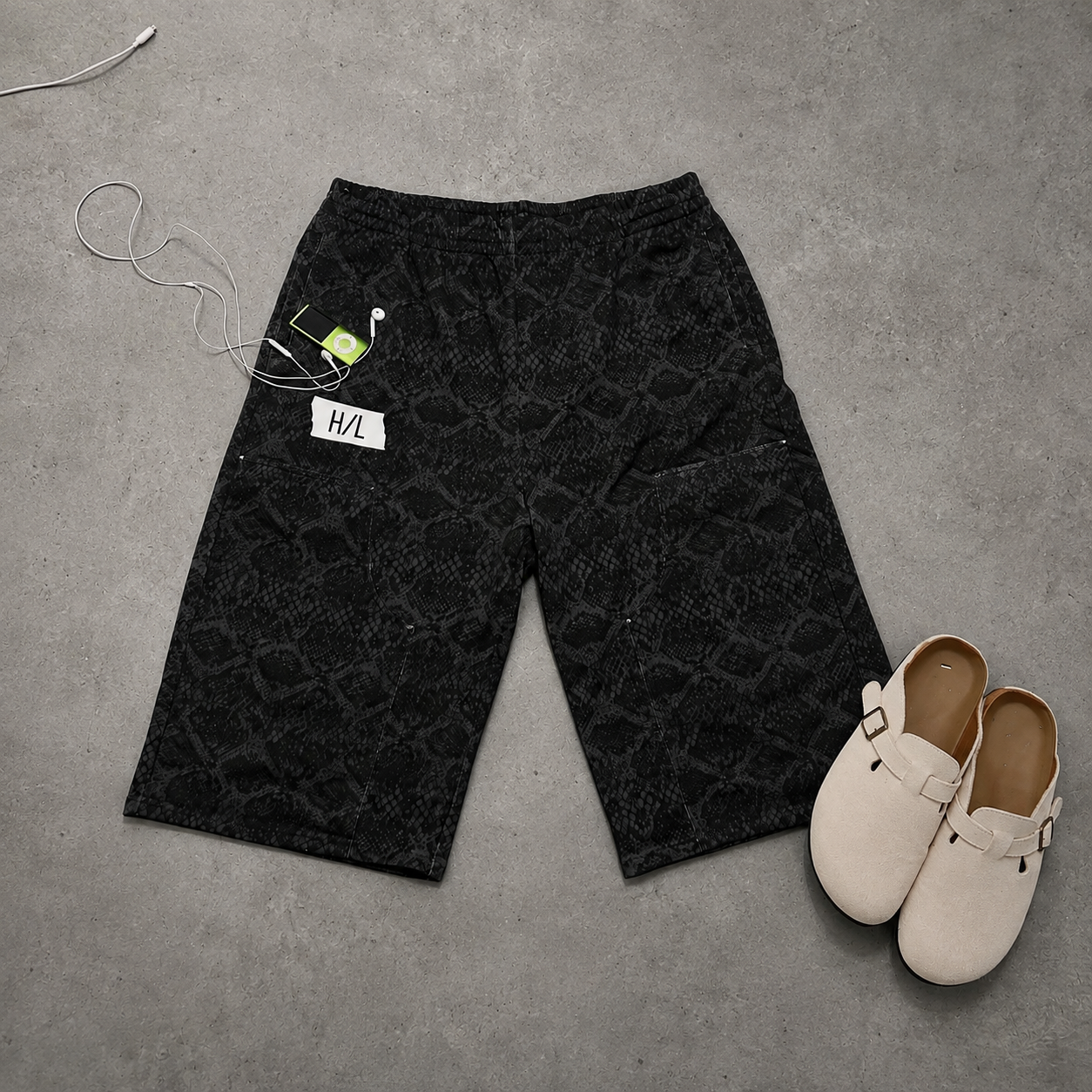 Snakeskin Capris